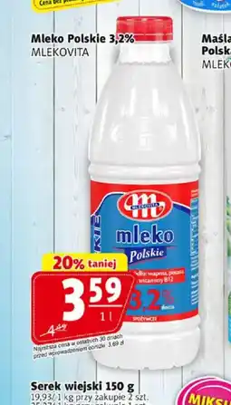Prim Market Mleko Polskie 3,2% Mlekovita oferta