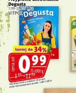 Prim Market Przyprawa uniwersalna Degusta Vitpol oferta