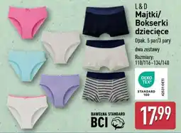 ALDI L&D Majtki/Bokserki dziecięce oferta