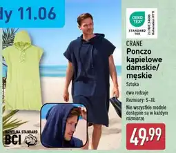 ALDI CRANE Ponczo kąpielowe damskie/męskie oferta
