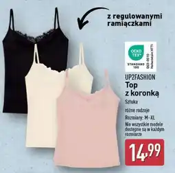 ALDI UP2FASHION Top z koronką oferta