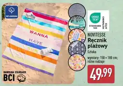 ALDI NOVITESSE Ręcznik plażowy oferta