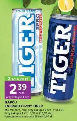Stokrotka Express Napój energetyczny Tiger oferta