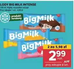 Stokrotka Market Lody BIG MILK INTENSE oferta