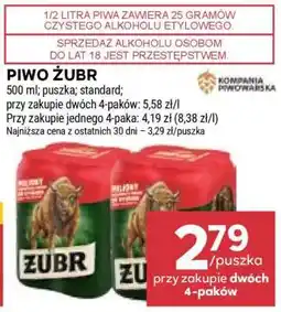 Stokrotka Market Piwo ŻUBR oferta