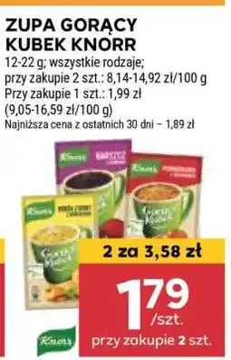 Stokrotka Market Zupa GORĄCY KUBEK KNORR oferta