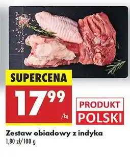 Biedronka Zestaw obiadowy z indyka oferta