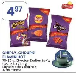 Stokrotka Market Chipsy, Chrupki Flamin’ Hot oferta