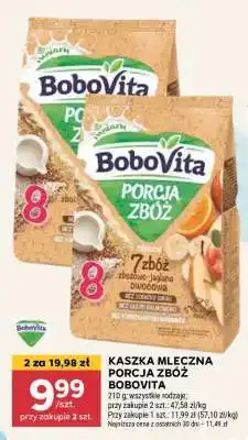 Stokrotka Market Kaszka mleczna Porcja Zbóż BoboVita oferta