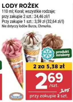 Stokrotka Market Lody Rożek oferta