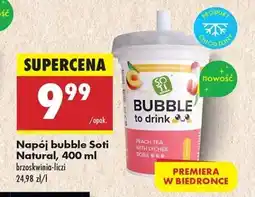 Biedronka Napój bubble Soti Natural, 400 ml oferta