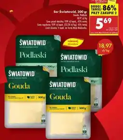 Biedronka Ser Światowid, 300 g oferta