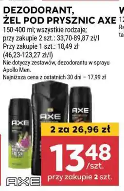 Stokrotka Market Dezodorant, żel pod prysznic AXE oferta
