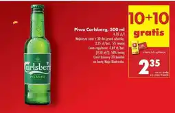 Biedronka Piwo Carlsberg 500 ml oferta