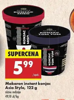 Biedronka Makaron instant konjac Asia Style, 122 g oferta