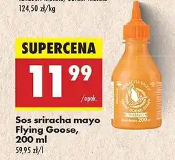 Biedronka Sos sriracha mayo Flying Goose, 200 ml oferta
