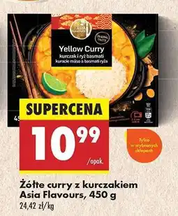 Biedronka Żółte curry z kurczakiem Asia Flavours, 450 g oferta