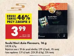 Biedronka Sushi Nori Asia Flavours 16 g oferta