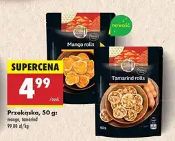 Biedronka Przekąska, 50 g: mango, tamarind oferta