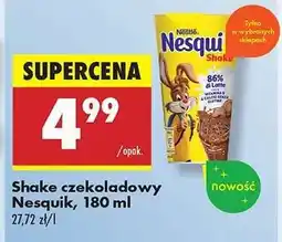 Biedronka Shake czekoladowy Nesquik, 180 ml oferta