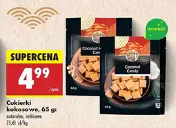 Biedronka Cukierki kokosowe, 65 g oferta