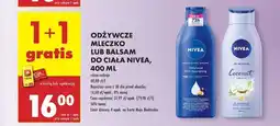 Biedronka Odżywcze mleczko lub balsam do ciała NIVEA, 400 ml oferta