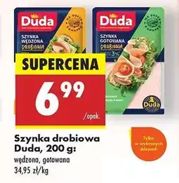 Biedronka Szynka drobiowa Duda, 200 g oferta