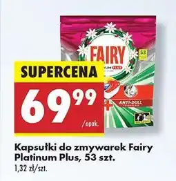 Biedronka Kapsułki do zmywarek Fairy Platinum Plus, 53 szt oferta