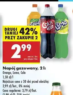 Biedronka Napój gazowany, 2 l oferta