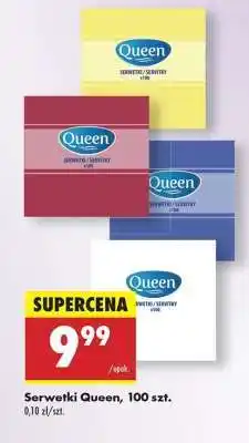 Biedronka Serwetki Queen, 100 szt oferta