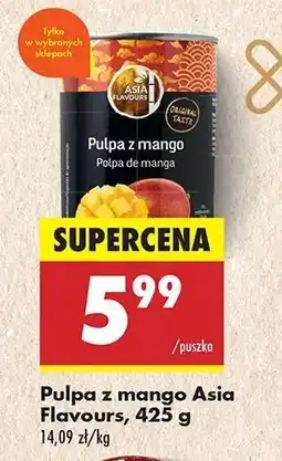 Biedronka Pulpa z mango Asia Flavours 425 g oferta