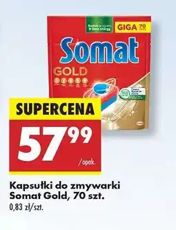 Biedronka Kapsułki do zmywarki Somat Gold, 70 szt oferta