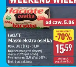 ALDI ŁACIATE Masło ekstra osetka oferta