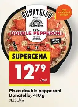 Biedronka Pizza double pepperoni Donatello, 410 g oferta