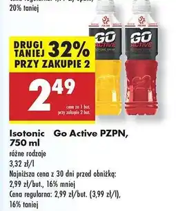 Biedronka Isotonic Go Active PZPN, 750 ml oferta
