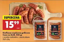 Biedronka Kiełbasa wędzona grillowa Czas na Grill 550 g oferta