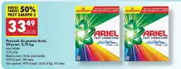 Biedronka Proszek do prania Ariel, 50 prań, 2,75 kg oferta