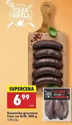Biedronka Kaszanka gryczana Czas na Grill, 500 g oferta