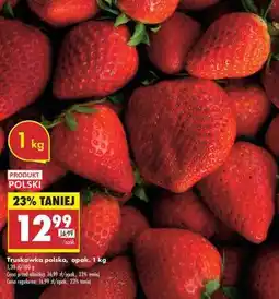 Biedronka Truskawka polska, opak. 1 kg oferta