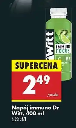 Biedronka Napój immuno Dr Witt, 400 ml oferta