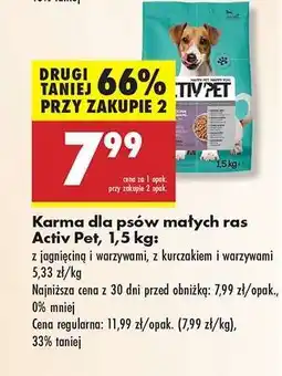 Biedronka Activ Pet, 1,5 kg oferta