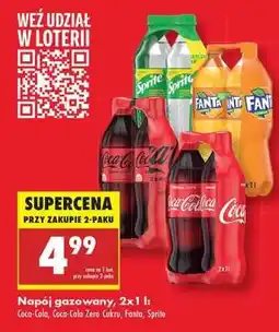 Biedronka Napój gazowany, 2x1 l oferta