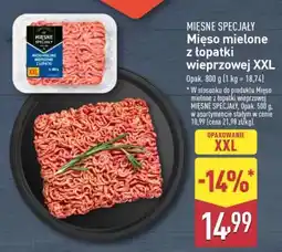ALDI Mięso mielone z łopatki wieprzowej, XXL oferta