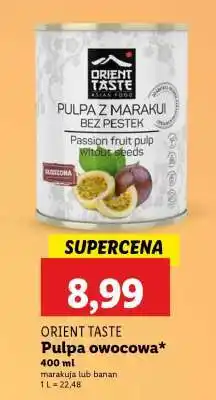 Lidl ORIENT TASTE Pulpa owocowa oferta