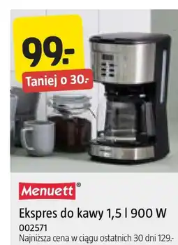 Jula Ekspres do kawy Menuett oferta