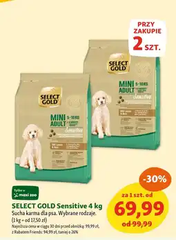 Maxi Zoo Karma dla psa Select Gold oferta