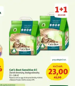Maxi Zoo Żwirek drewniany Cat' s best oferta