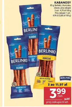 Stokrotka Kabanosy Berlinki oferta