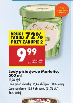 Biedronka Lody Marletto oferta