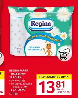Selgros Papier toaletowy Regina oferta